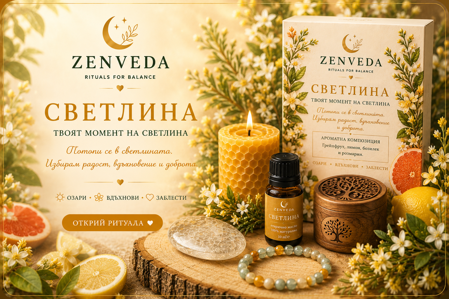 Ритуална кутия СВЕТЛИНА